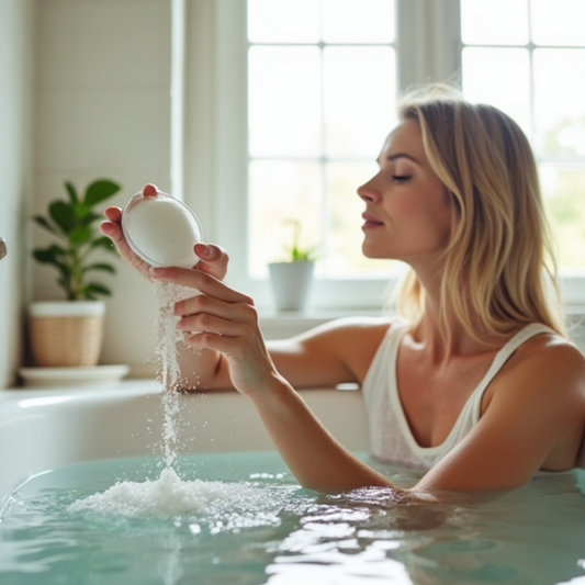 Imported Magnesium Bath Salt with French Lavender